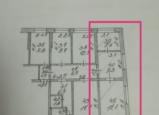 Комната на продажу, 47.7 м2, Елец, Радиотехническая улица, 2А