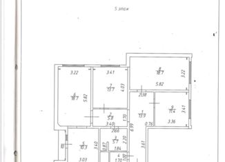 Продам 4-комнатную квартиру, 102 м2, Москва, Пролетарский проспект, 1, метро Каширская