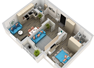 Продаю 2-ком. квартиру, 58.1 м2, Самара, Южное шоссе, 7А, метро Гагаринская