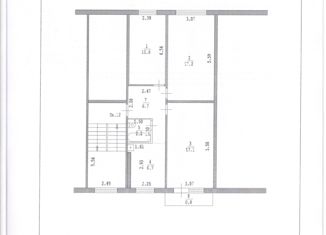 Продаю трехкомнатную квартиру, 61.5 м2, Нижний Новгород, Снежная улица, 21, Снежная улица