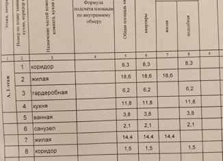 2-ком. квартира на продажу, 66.72 м2, поселок Отрадное, улица 50 лет Октября, 97