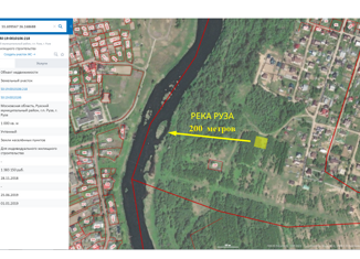 Продажа земельного участка, 10 сот., Руза, Полевая улица