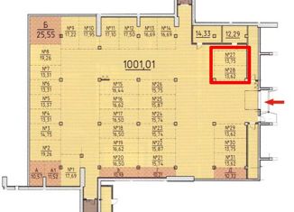 Продается машиноместо, 12 м2, деревня Кисловка, улица Марины Цветаевой, 36