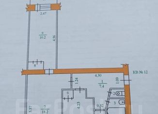 Продажа 3-ком. квартиры, 55.5 м2, Лесозаводск, улица 9 Января, 55