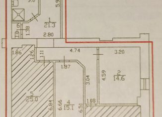 Продается 4-комнатная квартира, 101 м2, Санкт-Петербург, муниципальный округ Волковское, Лиговский проспект, 201