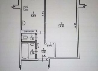 Продажа однокомнатной квартиры, 35.8 м2, Волгоград, улица Военный городок, 5, Кировский район