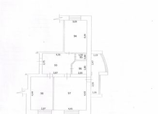 Продаю 2-комнатную квартиру, 62.1 м2, Заречный, Озёрская улица, 6