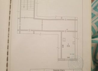 Комната на продажу, 17.9 м2, Благовещенск, улица Кантемирова, 13В