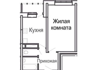 Продается однокомнатная квартира, 37.95 м2, Балашиха, Молодёжная улица, 9