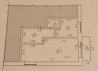 Продажа однокомнатной квартиры, 34.4 м2, село Большеустьикинское, улица Мира, 15А