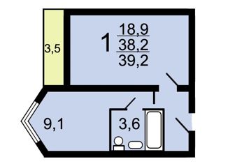 Продажа 1-комнатной квартиры, 40 м2, Москва, Бескудниковский проезд, 2к1, Бескудниковский проезд