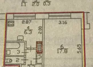 Продается 1-комнатная квартира, 30.7 м2, Санкт-Петербург, улица Турку, 8к1, муниципальный округ № 72