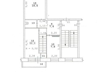 4-комнатная квартира на продажу, 94.2 м2, Екатеринбург, Маневровая улица, 12