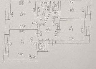 Продаю 3-комнатную квартиру, 60.1 м2, Кировская область, Советская улица, 43