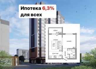 Продажа двухкомнатной квартиры, 39 м2, рабочий поселок Южный, улица Чайковского, 35