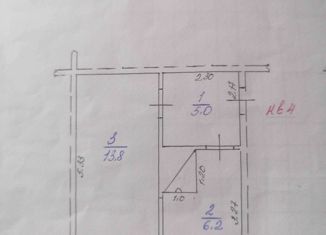 Продается 1-ком. квартира, 25 м2, Киренск, Больничный переулок, 1