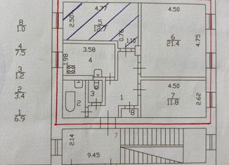 Продажа 3-ком. квартиры, 65.9 м2, Кронштадт, Гражданская улица, 17