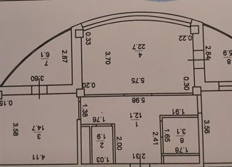 Продается 2-ком. квартира, 68.9 м2, Краснодар, улица Леонида Лаврова, 8к1ск1, ЖК Империал