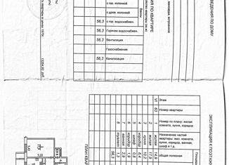 Продам 2-комнатную квартиру, 56.3 м2, посёлок городского типа Беркакит, улица Бочкарёва, 7