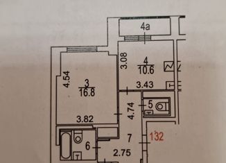 Продается 3-комнатная квартира, 77.1 м2, Москва, улица Введенского, 5, улица Введенского