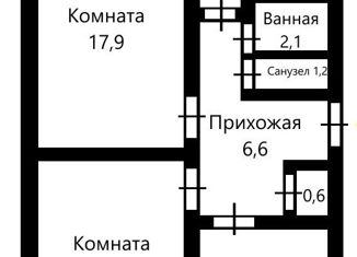 Продается 3-ком. квартира, 64 м2, Петрозаводск, Комсомольский проспект, 9, район Голиковка