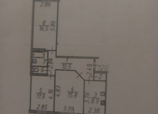 Продам комнату, 77.6 м2, Астрахань, Грановский переулок, 63к1, Трусовский район