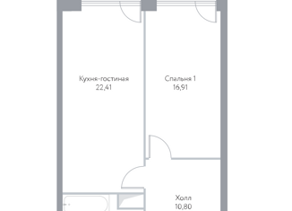 Продам 2-комнатную квартиру, 60.2 м2, Москва, проспект Мира, 95, ЖК Хилл8