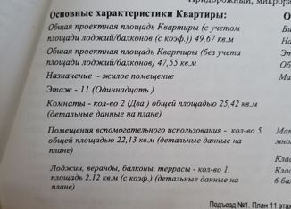 Продажа 2-ком. квартиры, 49.97 м2, Самарская область, Николаевский проспект, 57