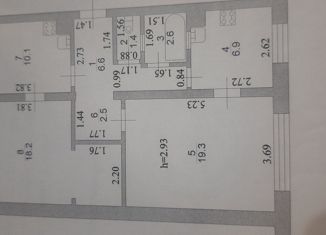 Продаю трехкомнатную квартиру, 67.5 м2, Лермонтов, Октябрьская улица, 47