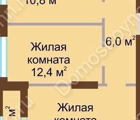 2-ком. квартира на продажу, 51.5 м2, Нижний Новгород, улица Сазанова, 15, Автозаводский район