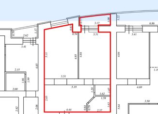 Однокомнатная квартира на продажу, 53.6 м2, Самарская область, Черемшанская улица, 162