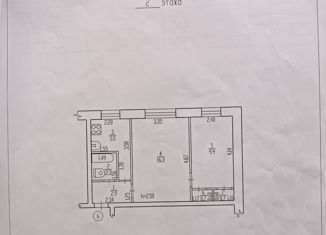 Продается двухкомнатная квартира, 38.3 м2, Брянск, Московский проспект, 100А, Фокинский район