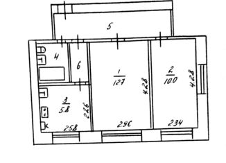 Продается двухкомнатная квартира, 38.6 м2, Воронеж, Сосновая улица, 26