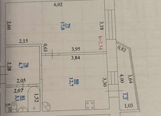 Продается однокомнатная квартира, 38.6 м2, Самара, Аэродромная улица, 99А, метро Спортивная