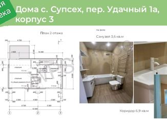 Продам дом, 144 м2, село Супсех, Удачный проезд, 1