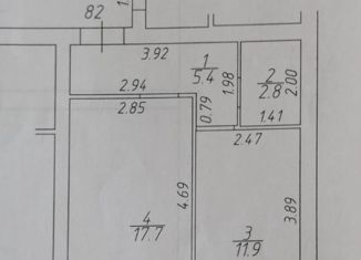 Продам однокомнатную квартиру, 37.9 м2, Краснодар, улица Чайковского, 23/3, ЖК Культурный