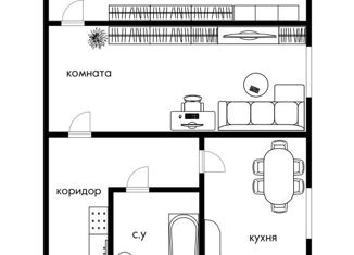 Продажа 2-комнатной квартиры, 41.4 м2, Краснодар, микрорайон КСК, 3-й Онежский проезд, 5