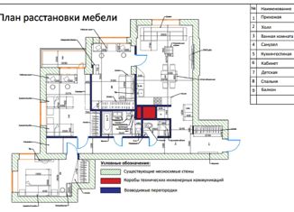 Продается четырехкомнатная квартира, 106.4 м2, Челябинск, ЖК Западный Луч, улица Труда, 156