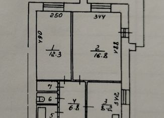 Продается двухкомнатная квартира, 49.1 м2, Астраханская область, улица Николая Островского, 160к3