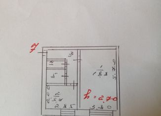 Продам однокомнатную квартиру, 32.2 м2, село Борисово-Судское, Заводская улица, 18