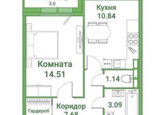 Продам однокомнатную квартиру, 37 м2, Санкт-Петербург, Ипподромный переулок, Ипподромный переулок