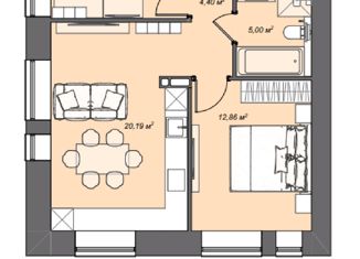 Продается 3-комнатная квартира, 80 м2, Ульяновск, проспект Туполева, 33