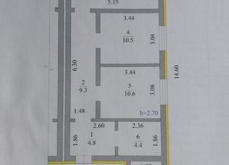 Продам дом, 63 м2, село Чигири, Комфортный переулок