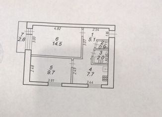 Продажа 2-ком. квартиры, 39.9 м2, Осташков, улица Рябочкина, 39