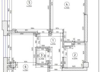 Продается 2-ком. квартира, 55 м2, Мурино, улица Шоссе в Лаврики, 95