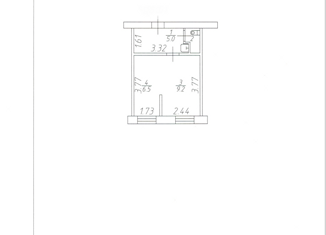 2-ком. квартира на продажу, 22.2 м2, Великий Новгород, улица Попова, 8к2