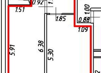 Продаю 1-комнатную квартиру, 38.6 м2, деревня Касимово, жилой комплекс Новокасимово, УД-16
