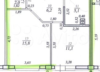 Продажа 1-ком. квартиры, 40.2 м2, Самара, метро Российская, улица Лейтенанта Шмидта, 10