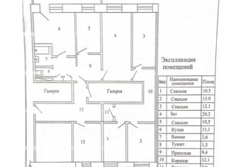 Продам пятикомнатную квартиру, 127.5 м2, Якутск, улица Петра Алексеева, 83/18, Центральный округ