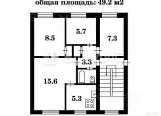 Продаю 4-комнатную квартиру, 49.2 м2, Санкт-Петербург, улица Лёни Голикова, 36, улица Лёни Голикова